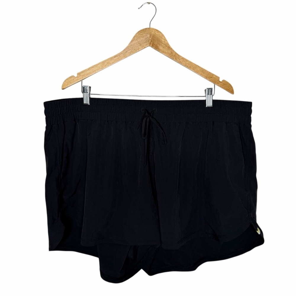 NWT Summersalt On The Go Active Athletic Shorts Size 20 Black Swimsuit Cover Up